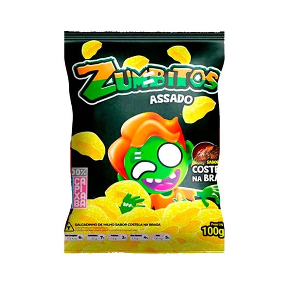 CHIPS ZUMBITOS COST BRASA 100G C/10
