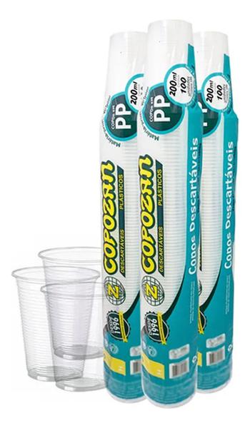 COPOZAN COPO DESCARTAVEIS 200ML C/25