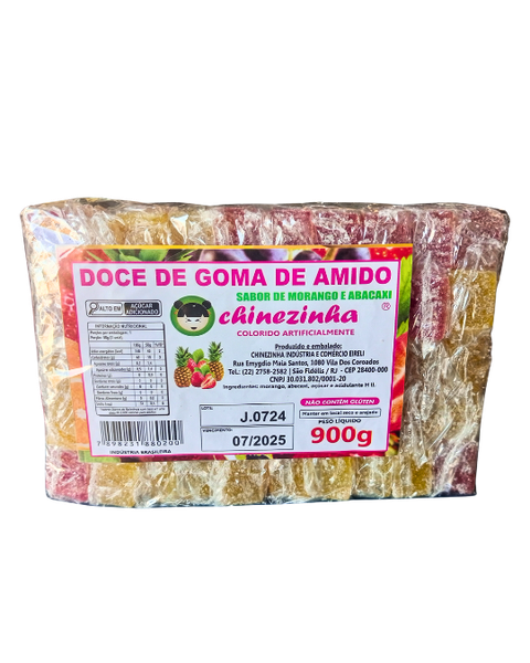 DOCE DE GOMA DE AMIDO CHINEZINHA 900G