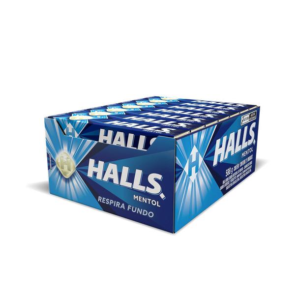 DROPS HALLS MENTOL CX