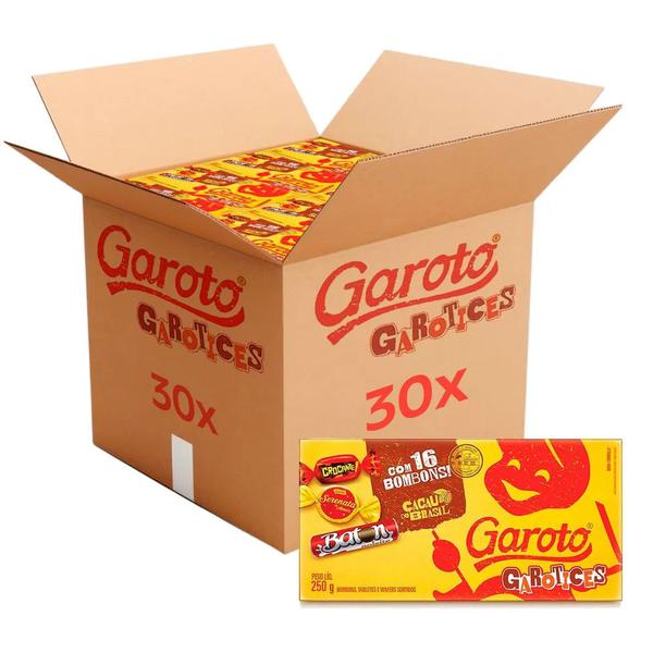 GAROTO BOMBONS SORTIDOS 250G C/30