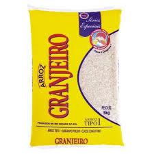 GRANJEIRO ARROZ BRANCO TIPO 1 5KG C/6
