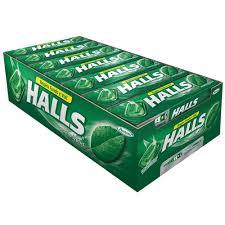 HALLS DROPS MENTA C/21 588G