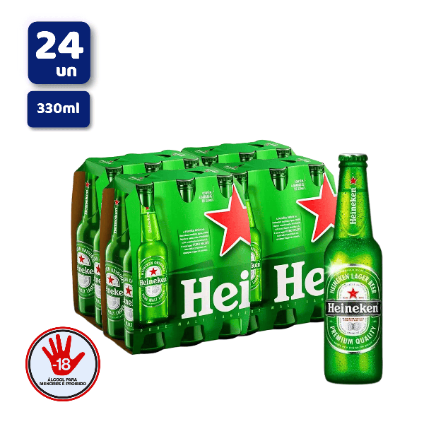 HEINEKEN RETORNAVEL LONG NECK C/24