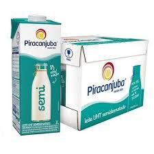 LEITE PIRACANJUBA SEMIDESNATADO 1L C/12