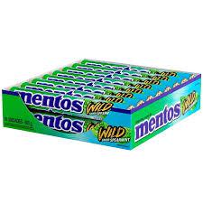 MENTOS WILD SPEARMINT C/16