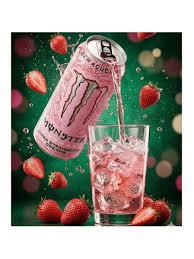MONSTER ENERGETICO ULTRA STRAWBERRY 473ML C/6