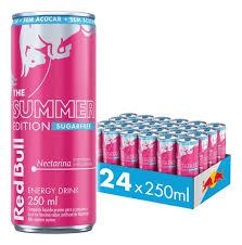 RED BULL NECTARINA SUGARFREE 250ML C/24