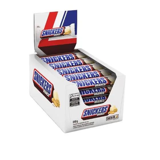 SNICKERS BRANCO 42G CX