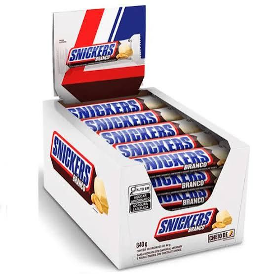 SNICKERS BRANCO 45G C/20