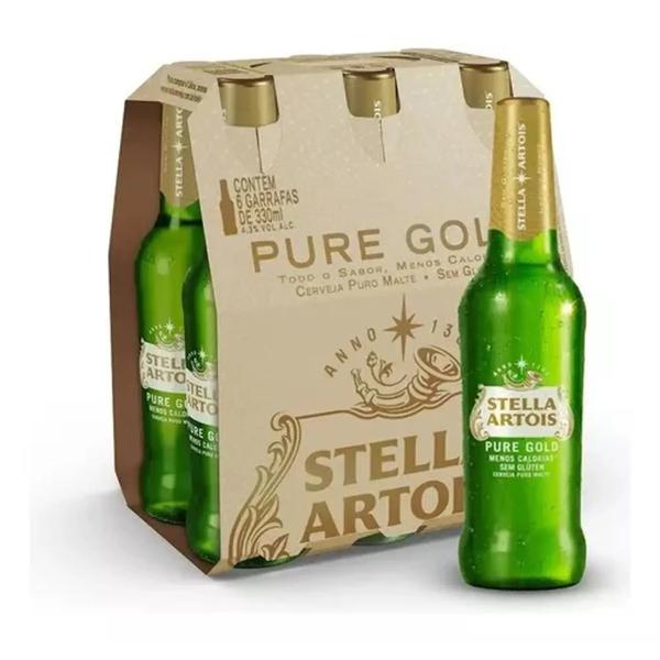 STELLA GOLD SEM GLUTEN 330ML C/6