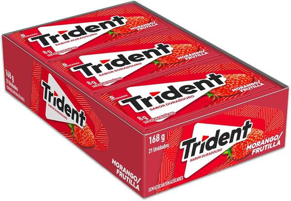 TRIDENT MORANGO CX C/21