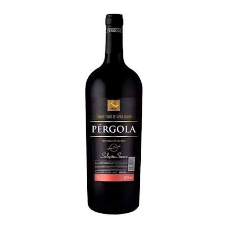 VINHO PERGOLA TINTO SUAVE 1L