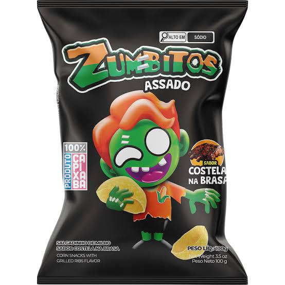 ZUMBITOS ASSADOS COSTELA NA BRASA 100G C/10