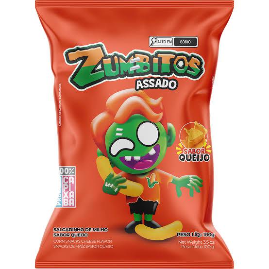 ZUMBITOS ASSADOS QUEIJO 100G C/10