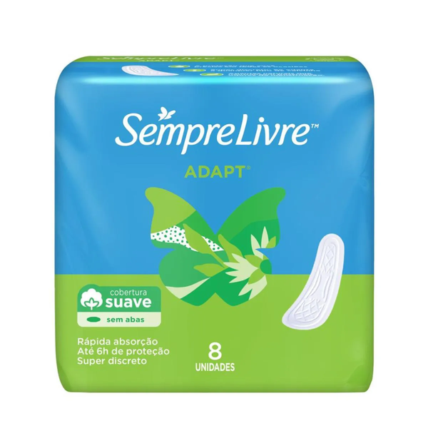 ABSORVENTE S LIVRE ESP ADAPT SUAVE S A C 8