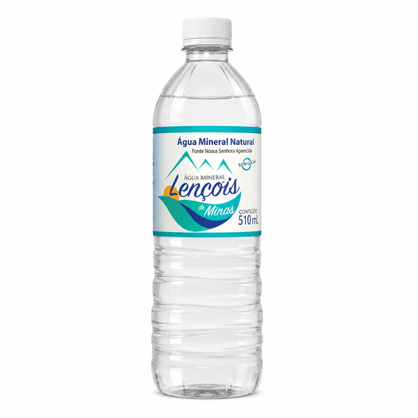 AGUA MINERAL LENCOIS DE MINAS 510ML