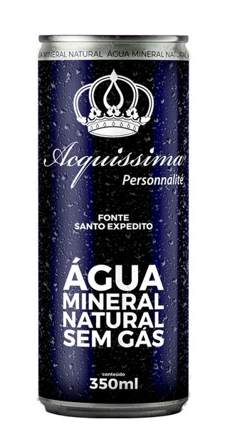AGUA S GAS ACQUISSIMA LATA 350ML