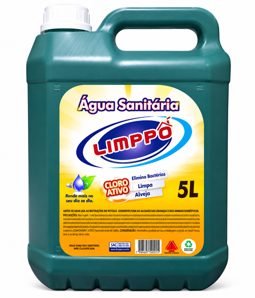 AGUA SANITARIA LIMPOO 5L