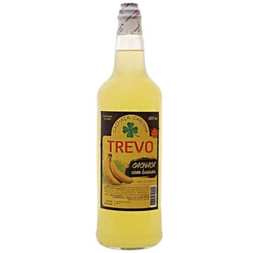 AGUARDENTE CANINHA DO TREVO BANANA 330ML
