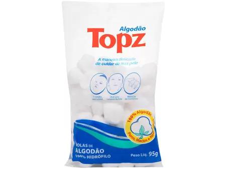 ALGODAO HIDROFILO TOPZ BOLA 95G