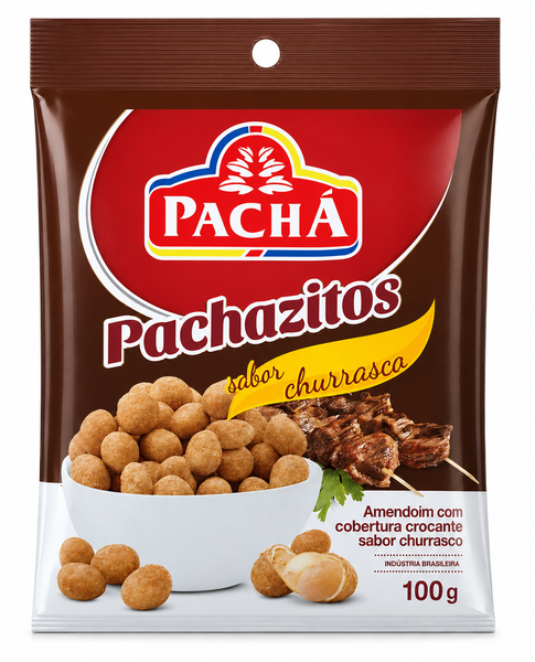 AMENDOIM CROC  PACHAZITOS CHURRASCO100G