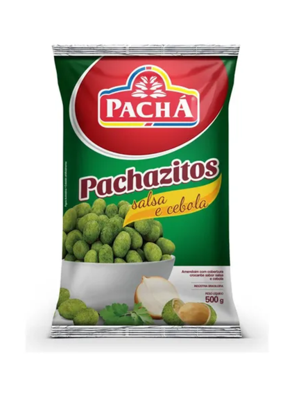 AMENDOIM PACHA PACHAZITO SALSA CEBOLA 500GR UN