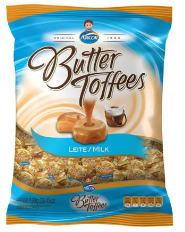 BALA BUTTER TOFFEES LEITE 500GR