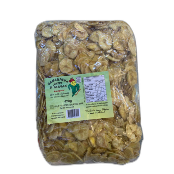 BANANINHA CHIPS DMINAS 420GR
