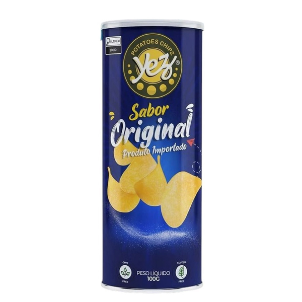 BATATA CHIPS YEZ ORIG BRAZILIAN 100GR