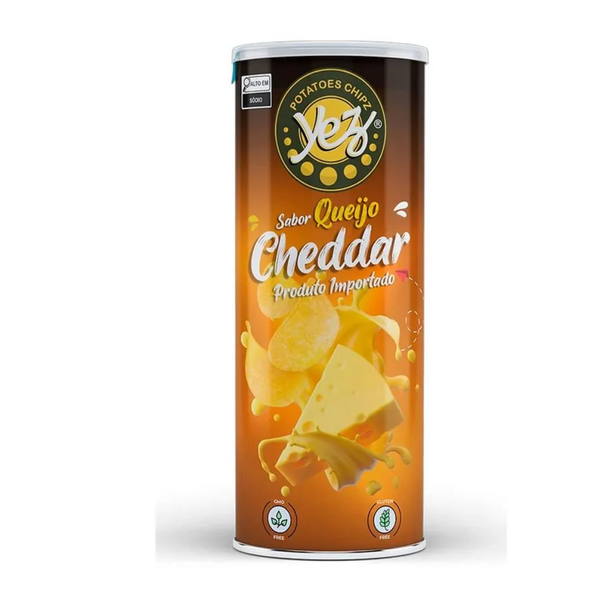 BATATA CHIPS YEZ QUEIJO CHEDDAR 100GR