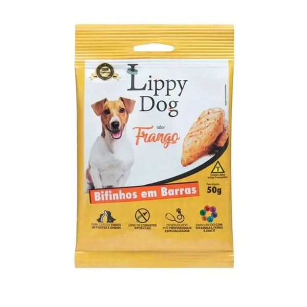 BIFINHO LIPPY DOG SB FRANGO 50G