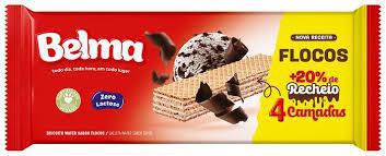 BISC BELMA WAFER FLOCOS  90G