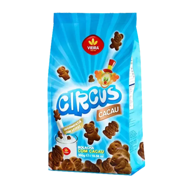 BISC CIRCUS CACAU IMPORTADO 125G