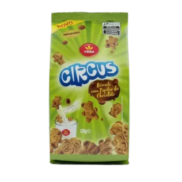 BISC CIRCUS PEPITAS CHOC IMPORTADO 125G