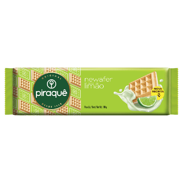 BISC PIRAQUE NEWAFER LIMAO 100GR