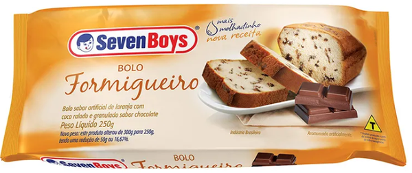BOLO SEVEN BOYS FORMIGUEIRO 250G