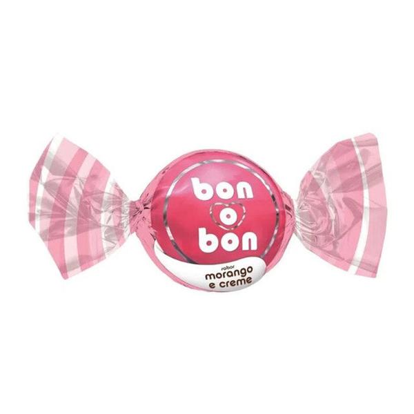 BOMBOM ARCOR BONOBON MORANGO E CREME UN 15G