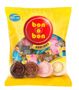 BOMBOM ARCOR BONOBON SORTIDOS 750GR UN