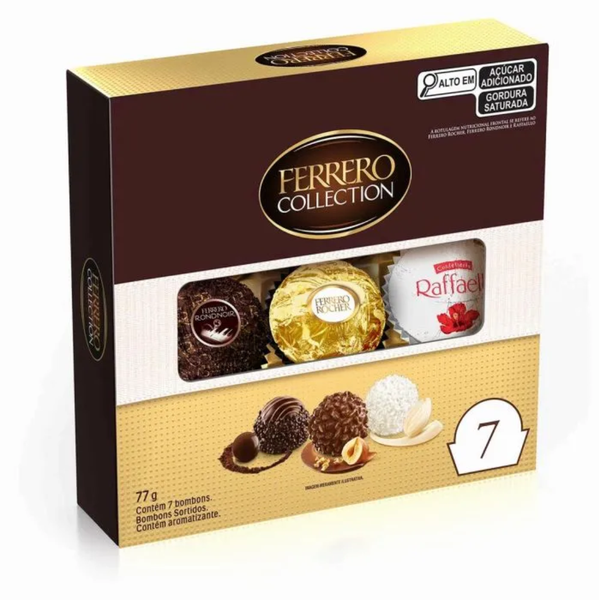 BOMBOM FERRERO ROCHER COLLECTION T7 77 G