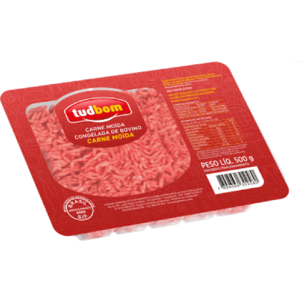 CARNE BOVINA MOIDA PALETA TUDBOM 500GR