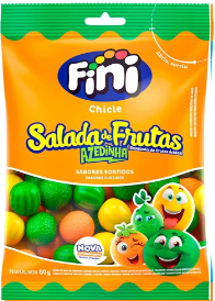 CHICLETE FINI SALADA FRUTAS 80GR UN