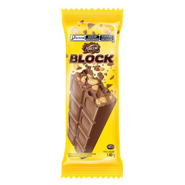 CHOC ARCOR BLOCK 140GR UN