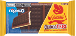 CHOC GAROTO TRIO NEGRESCO 90GR