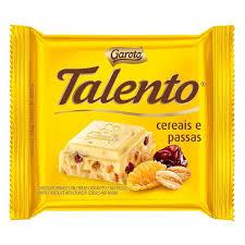CHOC TALENTO BCO C CEREAIS E PASSAS 25G