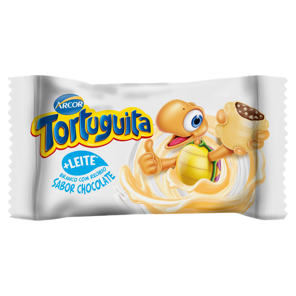 CHOC TORTUGUITA BRANCO 18G