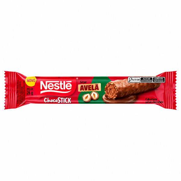 CHOCO STICK GAROTO AVELA 26G