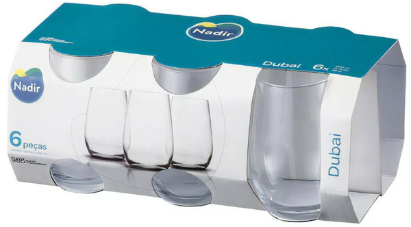CONJUNTO COPO NADIR DUBAI 480ML