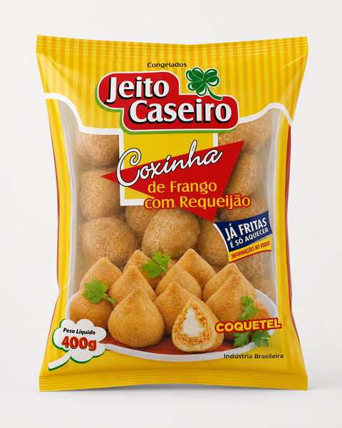 COXINHA DE CATUPIRY JEITO CASEIRO 400G