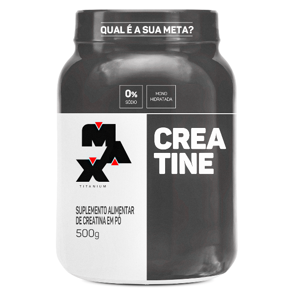 CREATINA POTE 500GR MAX TITANIUM